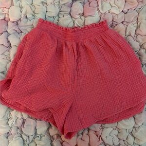 NWT AERIE Women's Pink Lounge Shorts